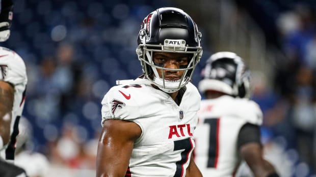 Falcons running back Bijan Robinson 